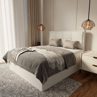 Solvane Fabric Storage Bed Frame (Water Repellent & Pet Friendly)