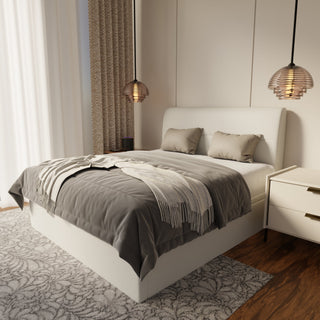 Lysara Fabric Storage Bed Frame (Water Repellent & Pet Friendly)