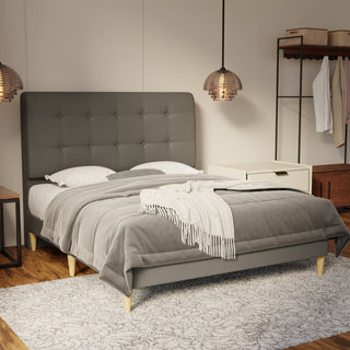 Endora Fabric Bed Frame (Water Repellent & Pet friendly)