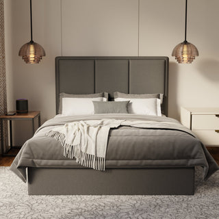 Velmira Fabric Drawer Bed Frame (Water Repellent & Pet friendly)