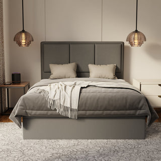 Velmira Fabric Storage Bed Frame (Water Repellent & Pet Friendly)