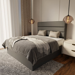 Corlune Fabric Storage Bed Frame (Water Repellent & Pet Friendly)