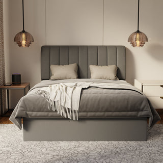 Kuro Fabric Storage Bed Frame (Water Repellent & Pet Friendly) by Esteller