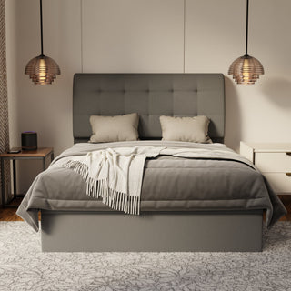 Haldor Fabric Storage Bed Frame (Water Repellent & Pet Friendly) by Esteller