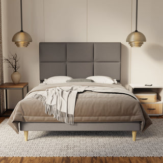 Caspian Fabric Bed Frame (Water Repellent & Pet friendly) By Esteller
