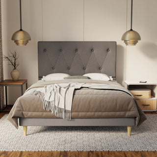 Valen Fabric Bed Frame (Water Repellent & Pet friendly) By Esteller