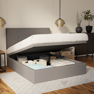 Lyra Fabric Storage Bed Frame (Water Repellent & Pet Friendly) By Esteller