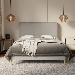 Caldrin Fabric Bed Frame (Water Repellent & Pet friendly) by Esteller