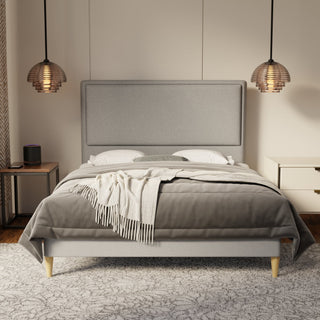 Shiro Fabric Bed Frame (Water Repellent & Pet friendly) by Esteller
