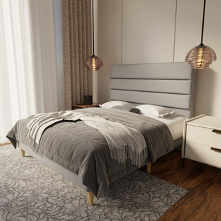 Corlune Fabric Bed Frame (Water Repellent & Pet friendly)