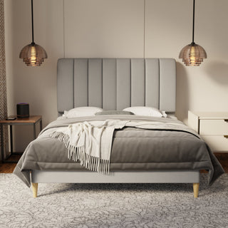 Trevino Fabric Bed Frame (Water Repellent & Pet friendly)