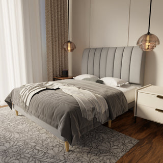 Trevino Fabric Bed Frame (Water Repellent & Pet friendly)