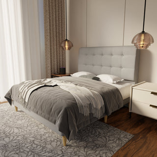 Endora Fabric Bed Frame (Water Repellent & Pet friendly)