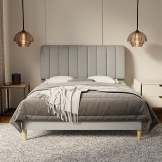Kuro Fabric Bed Frame (Water Repellent & Pet friendly)