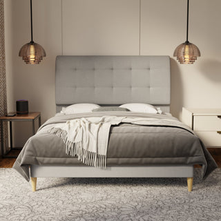 Haldor Fabric Bed Frame (Water Repellent & Pet friendly)