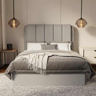Asteron Fabric Drawer Bed Frame (Water Repellent & Pet friendly)