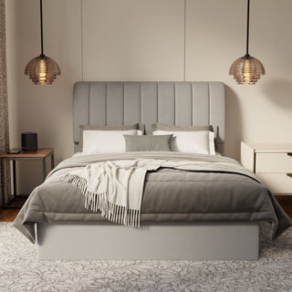 Kuro Fabric Drawer Bed Frame (Water Repellent & Pet friendly) by Esteller