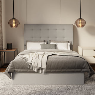 Haldor Fabric Drawer Bed Frame (Water Repellent & Pet friendly) by Esteller