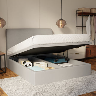 Vintaro Fabric Storage Bed Frame (Water Repellent) by Esteller