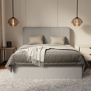 Caldrin Fabric Storage Bed Frame (Water Repellent & Pet Friendly)