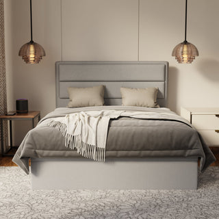 Zorvain Fabric Storage Bed Frame (Water Repellent & Pet Friendly)