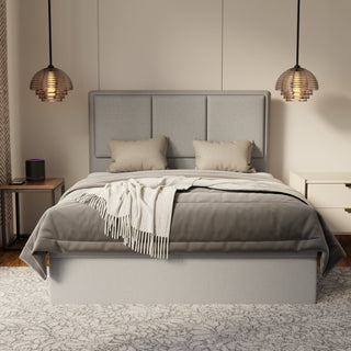Velmira Fabric Storage Bed Frame (Water Repellent & Pet Friendly)