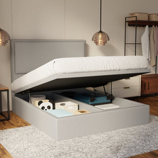 Shiro Fabric Storage Bed Frame (Water Repellent & Pet Friendly)