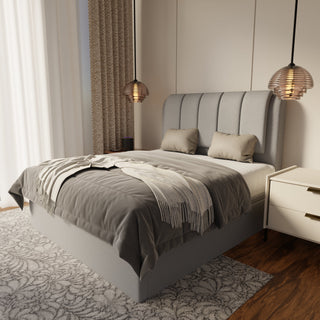 Asteron Fabric Storage Bed Frame (Water Repellent & Pet Friendly)