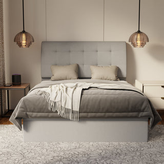 Haldor Fabric Storage Bed Frame (Water Repellent & Pet Friendly) by Esteller