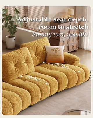 Adjustable seat depth