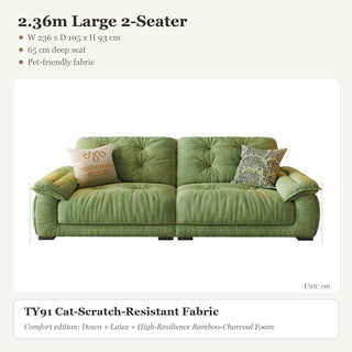 2.36m Large 2-Seater