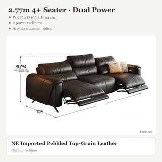 2.77m 4+ Seater · Dual Power