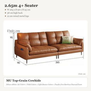 2.65m 4+ Seater