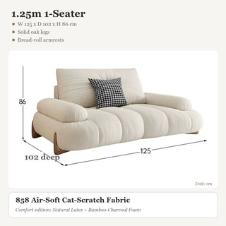 1.25m 1-Seater
