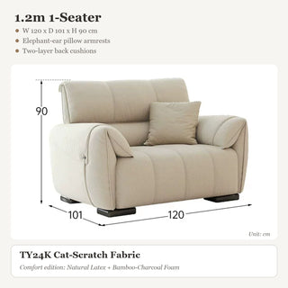 1.2m 1-Seater