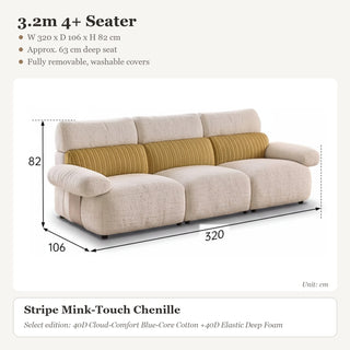 3.2m 4+ Seater