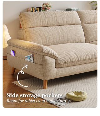 Side storage pockets