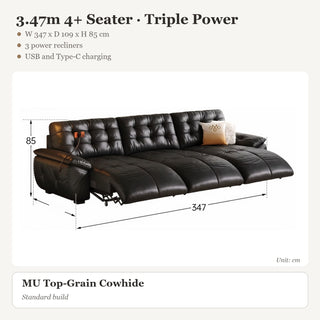 3.47m 4+ Seater · Triple Power