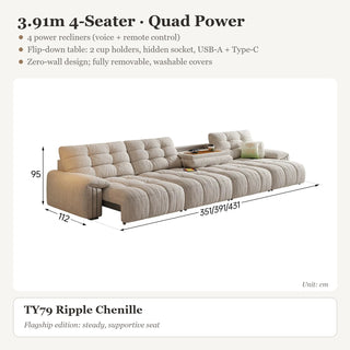 3.91m 4-Seater · Quad Power