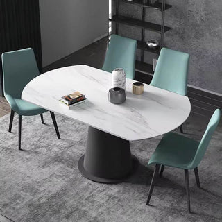 Frederica III Sintered Stone Extendable Dining Table Singapore