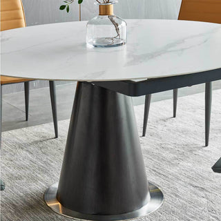 Frederica Sintered Stone Extendable Dining Table Singapore