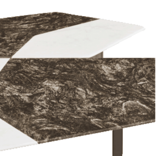 Gabriella Cultured Marble Nesting Coffee Table Singapore