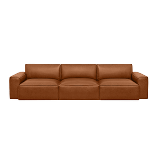 Giacomo Premium Aniline Leather 3 Seater Sofa by Chattel Singapore
