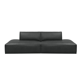 Giacomo Premium Aniline Leather Armless 3 Seater Sofa by Chattel Singapore