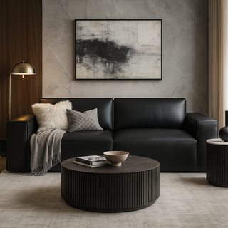 Giacomo Premium Leather 3 Seater Sofa