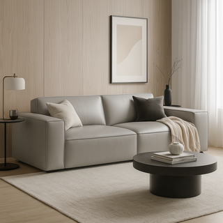Giacomo Premium Leather 3 Seater Sofa