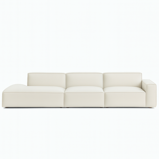 Giacomo Premium Leather 4 Seater Extended Sofa