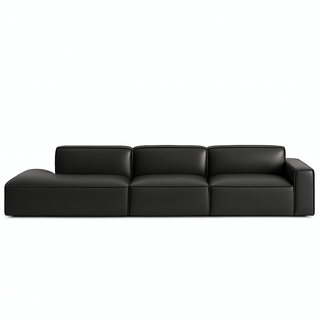 Giacomo Premium Leather 4 Seater Extended Sofa