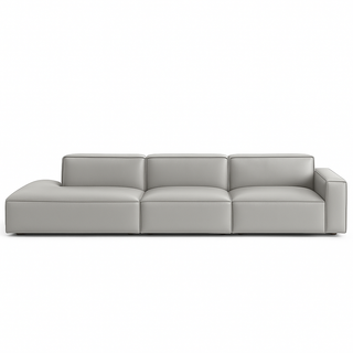 Giacomo Premium Leather 4 Seater Extended Sofa