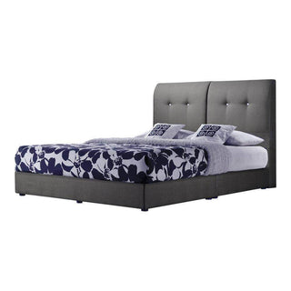 Gilli Grey Fabric Bed Frame (Water Repellent) + 10" with Eurotop Spring Mattress Singapore